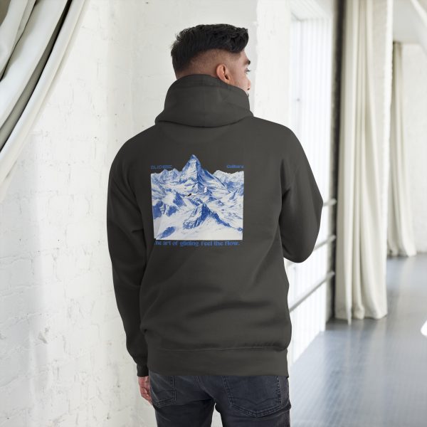 Art of Gliding Mountain Side - Unisex-Kapuzenpullover