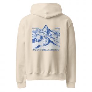 Art of Gliding Mountain Side - Unisex-Kapuzenpullover