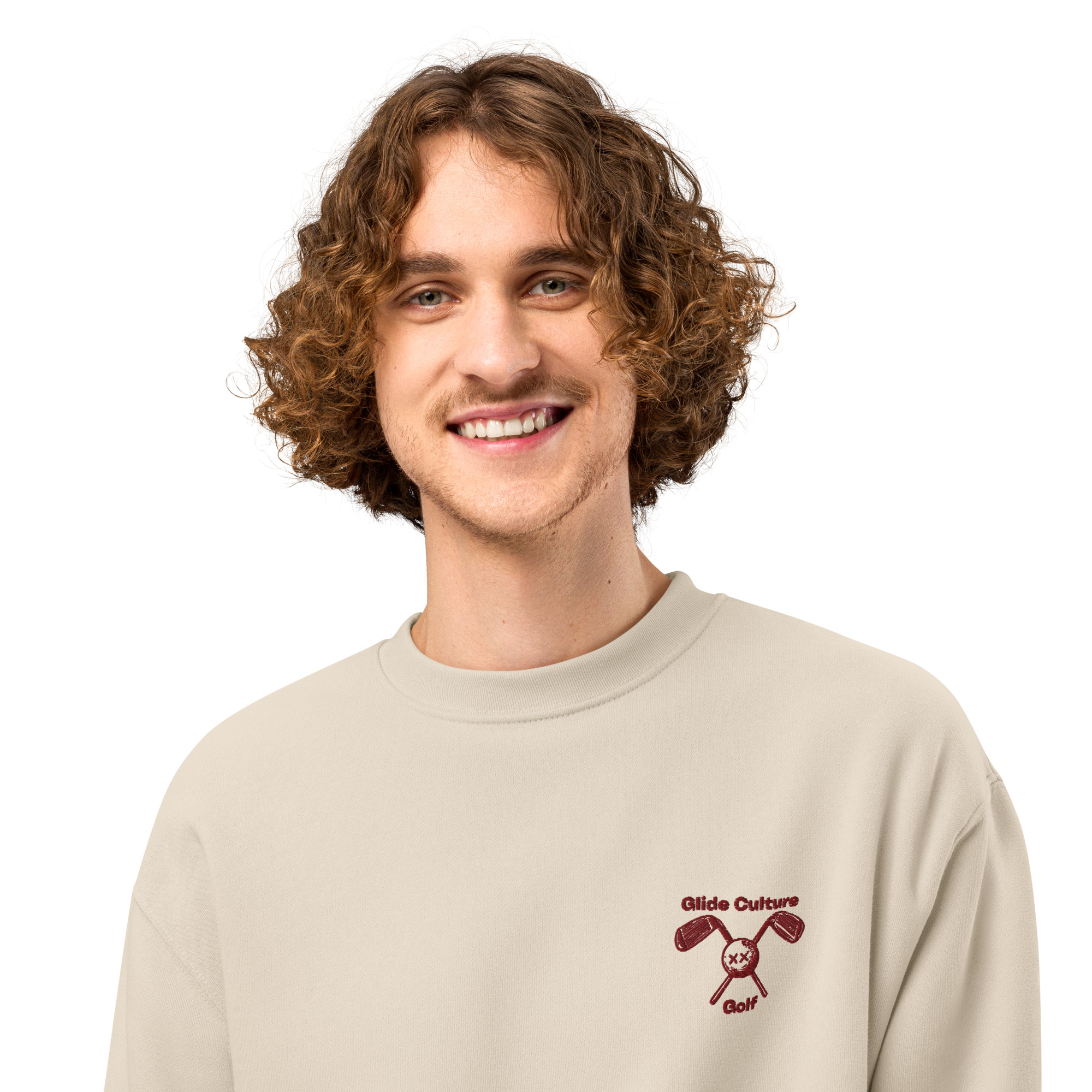 Glide Culture Golf Club Schwerer Oversized Pullover