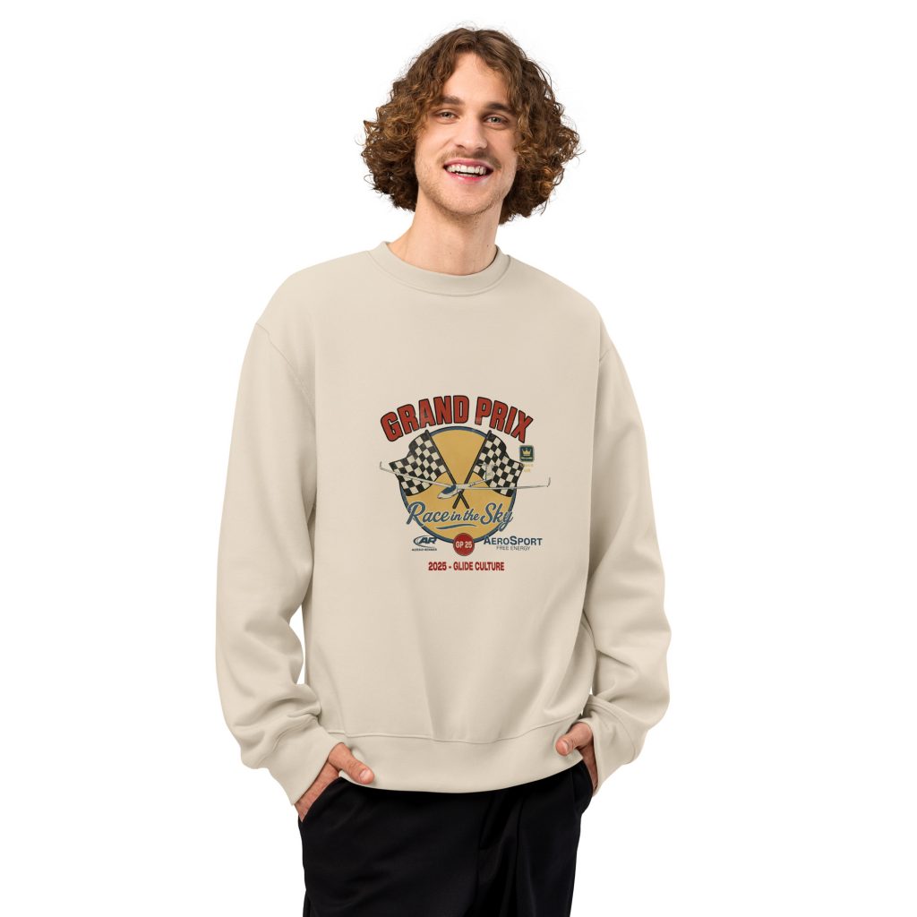 "Glide Culture Grand Prix" Schwerer Oversized Pullover