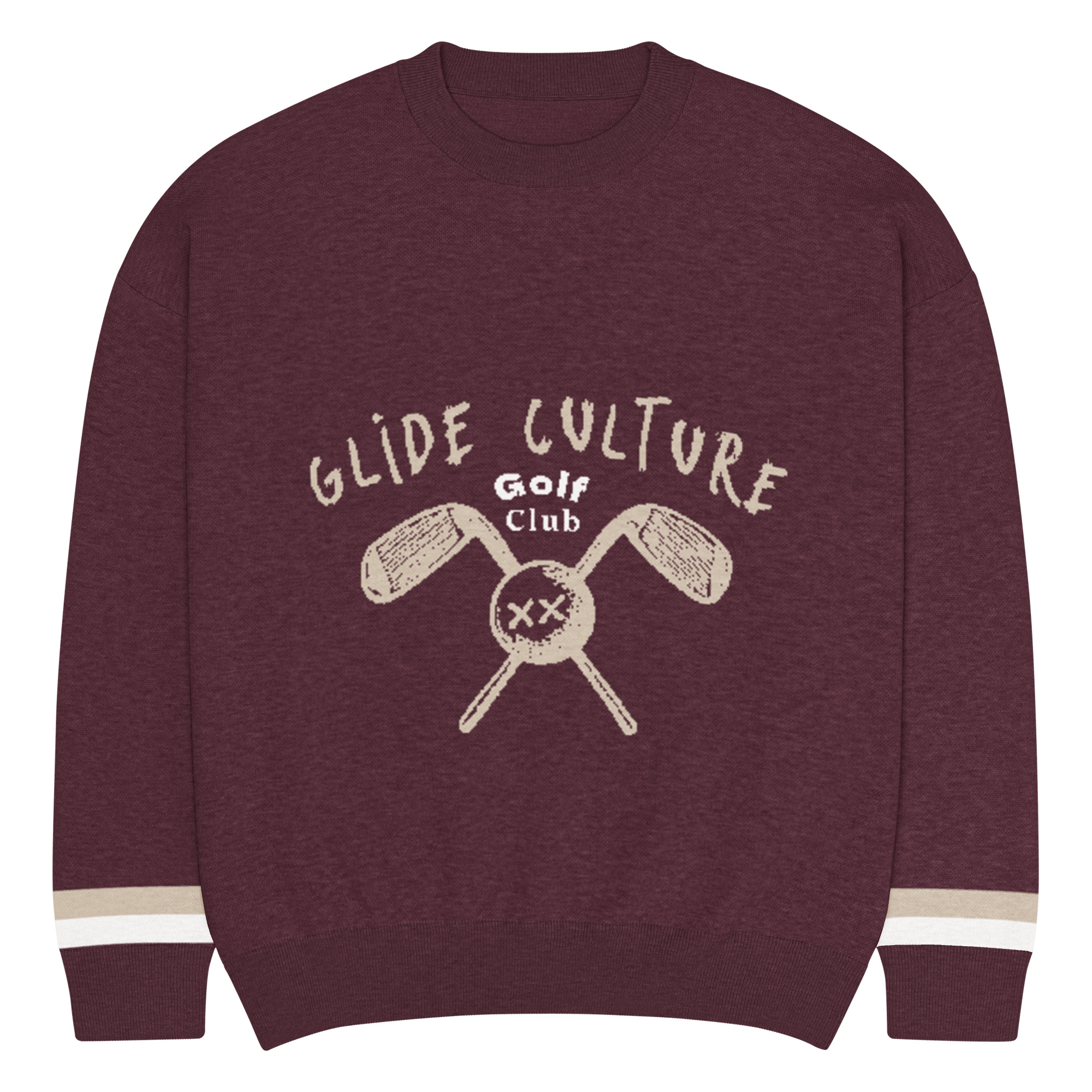 Lockerer Strickpullover mit Rundhalsausschnitt